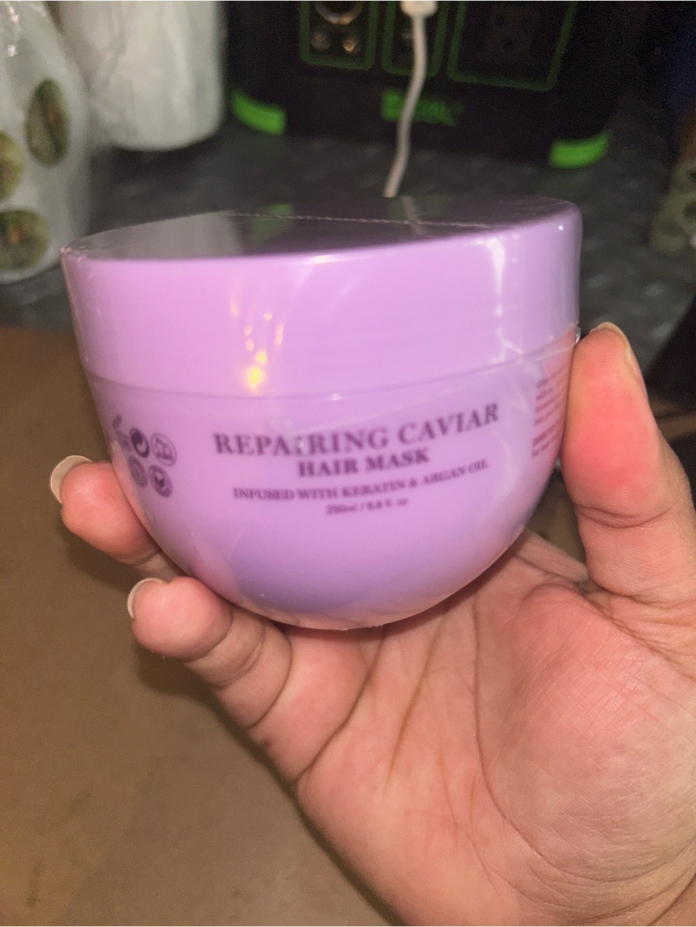 Repairing Caviar Hair Mask - Lavender - Picture 3 of 3